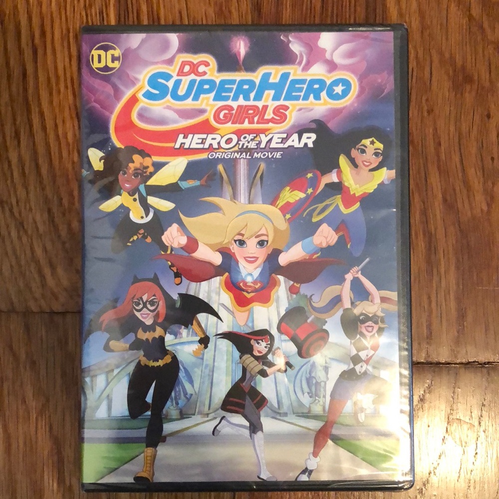 New- DC SuperHero Girls Hero of The Year Movie DVD